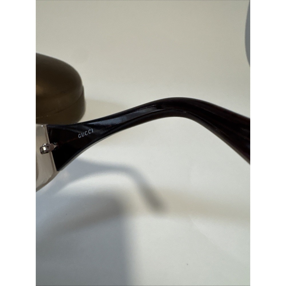 Gucci GG Sunglasses 3032/N/S 20FS8 Gucci Cursive Script with Case & Cloth - Picture 5 of 13